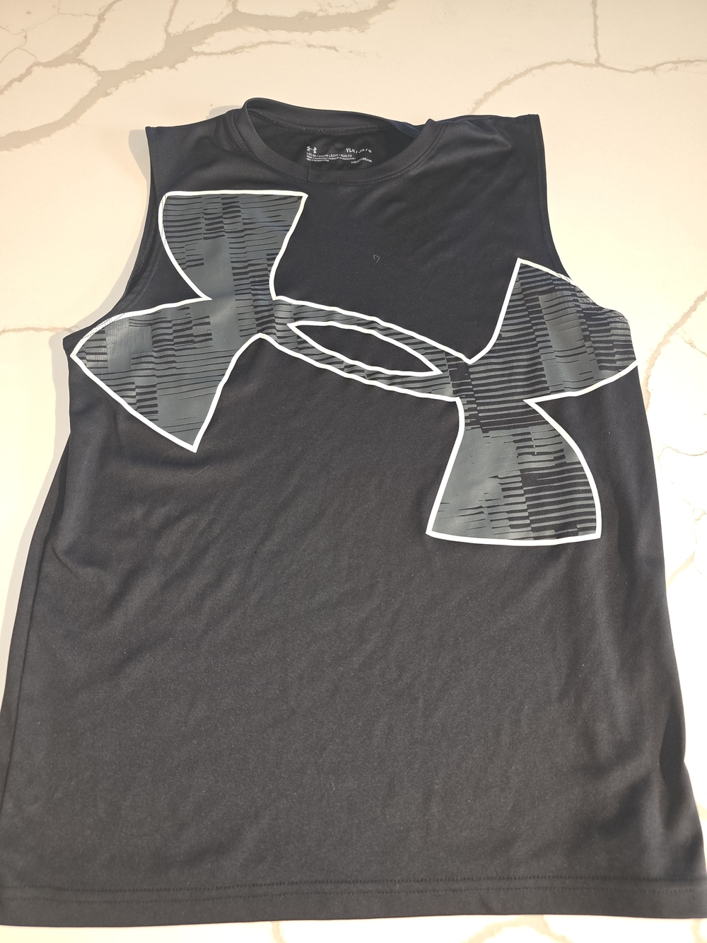 Under Armour Black Boys' Graphic Performance Tank